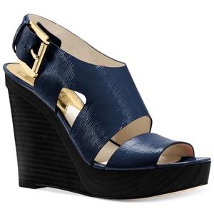 Michael Kors Carla Platform Wedge Sandals